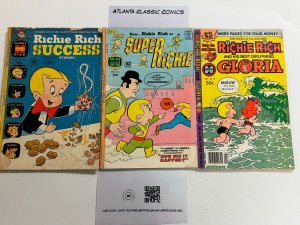 3 Richie Rich Harvey Comic Books # 10 11 45 99 CT8
