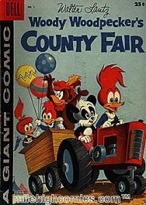 WOODY WOODPECKER'S COUNTY FAIR (1958 Series) #2 Fair Comics Book