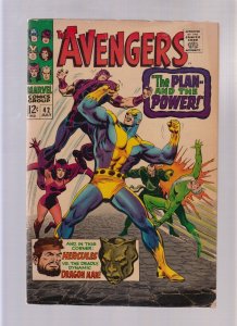 Avengers #42 - Roy Thomas/John Buscema/George Roussos (3.5/4.0) 1967