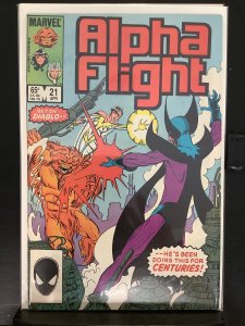 Alpha Flight #21 (1985)