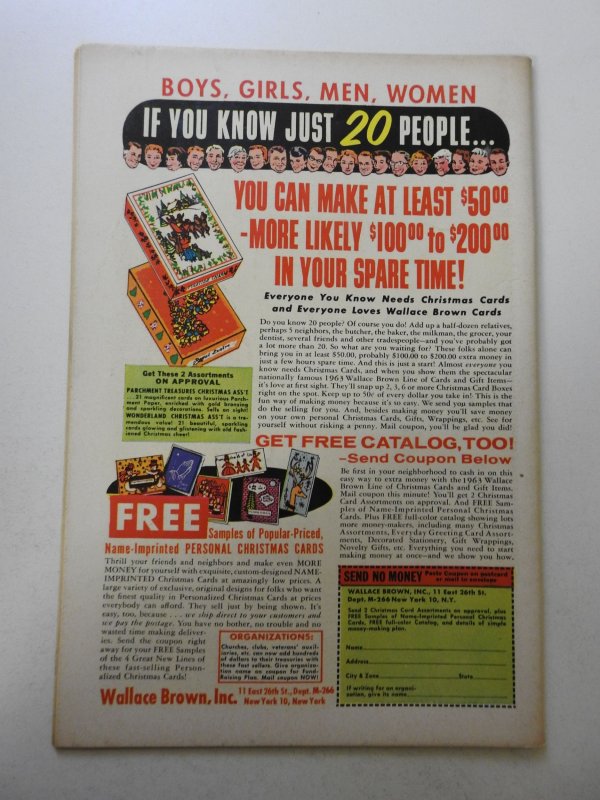 Superboy #106 (1963) VG+ Condition moisture stain