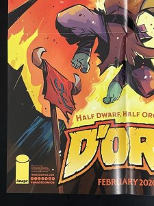 D'ORC & WHITE SKY #1 2 SIDED PROMO POSTER 24 X 18 FOLDED IMAGE 2026 PROSHIPPER