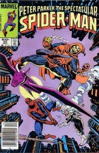 Spectacular Spider-Man, The #85 (Newsstand) VG ; Marvel | low grade comic Hobgob