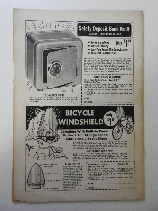 Adventures into the Unknown #119 (1960) GD Condition see description