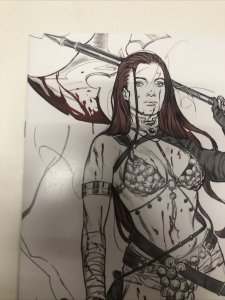 Red Sonja Black White Red # 5 Variant (NM) Dynamite Entertainment • Jacob Edgar