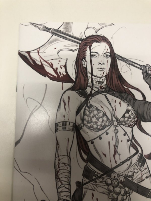 Red Sonja Black White Red # 5 Variant (NM) Dynamite Entertainment • Jacob Edgar