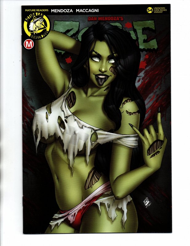 Zombie Tramp #54 Unknown Comic Books Variant - NM