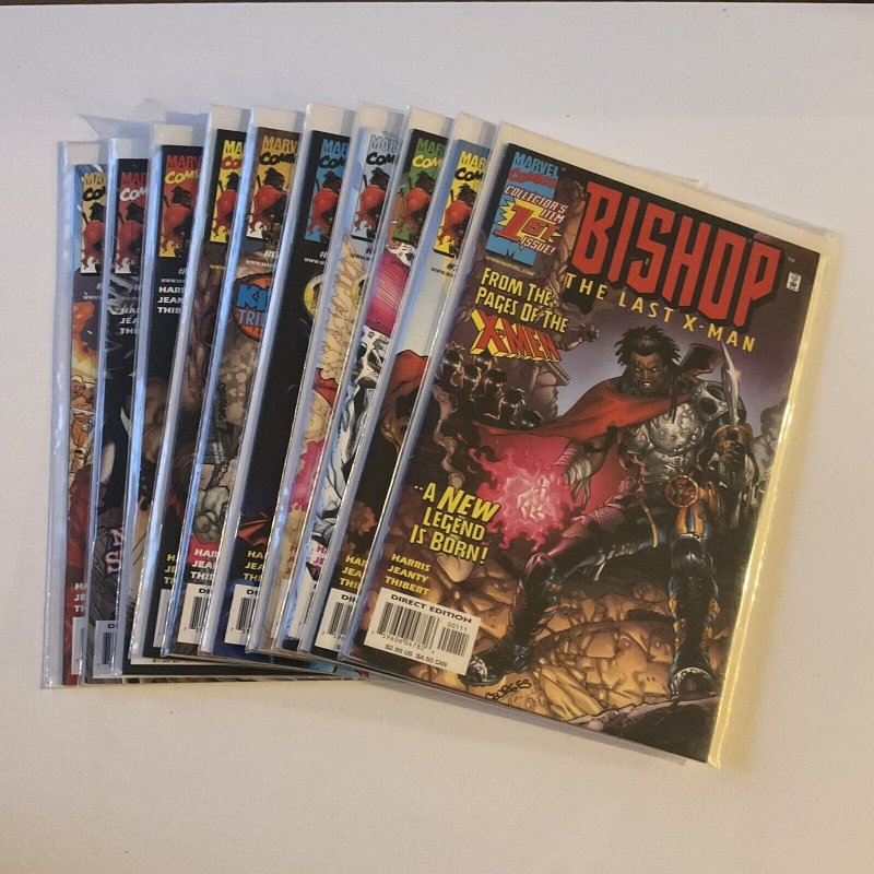 Bishop Last X-Men 1-16 Lot Run Set Near Mint Nm Marvel