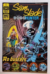 Sam Slade, Robo-Hunter #2 (Nov 1986, Quality Comics) FN/VF