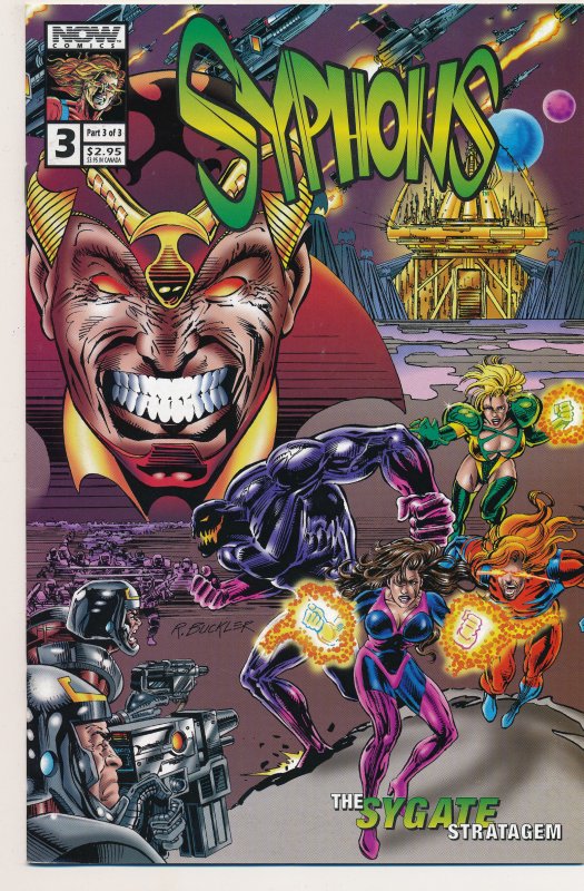 Syphons The Sygate Stratagem (1994) #3 NM, Final issue of the series