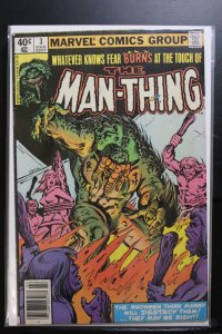 Man-Thing #3 Newsstand Edition (1980)