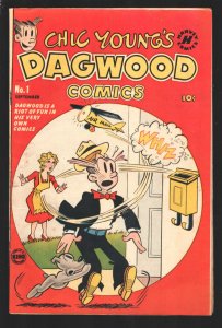 Dagwood  #1 1950- Harvey-1st issue-Blondie appears-Rosco Sweeney-Little King-...