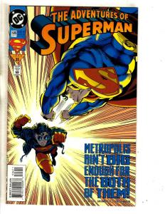 12 Superman DC Comics # 497 498 (2) 499 500 501 504 (2) 505 (2) 506 507 J295