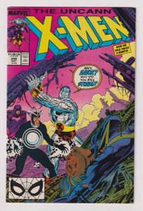 Marvel Comics Group! The Uncanny X-Men! Issue #248! Jim Lee Cover!