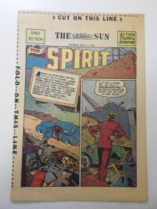 The Spirit #215 (1944) Newsprint Comic Insert Rare!