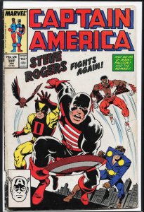 Captain America #337 (1988) Captain America [Key Issue]