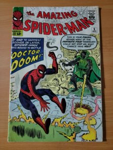 Amazing Spider-Man #5 ~ VERY GOOD - FINE FN 5.0 ~ 1963 Marvel Comics