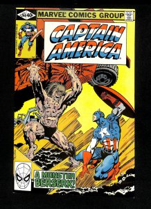 Captain America #244