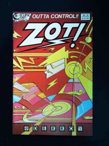 Zot #18  Eclipse Comics 1988 Vf+