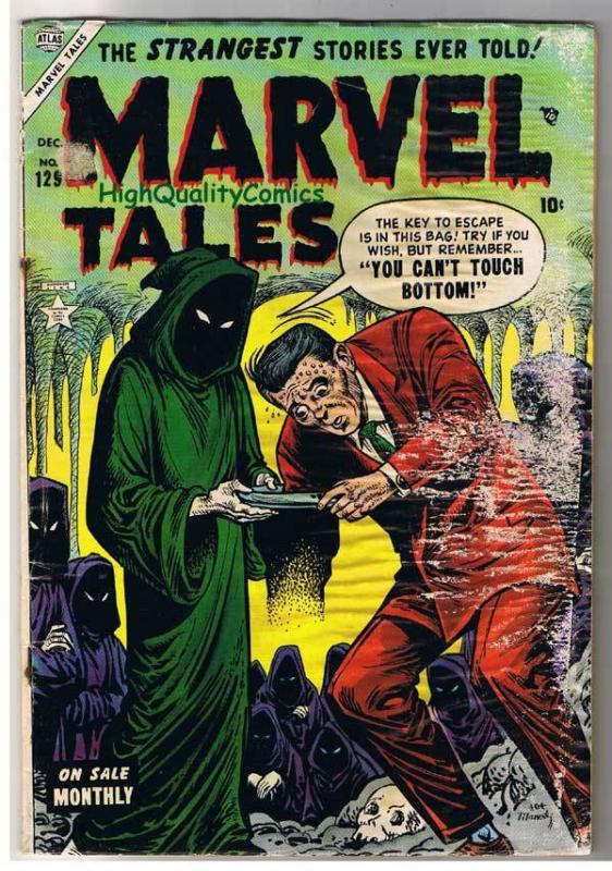 MARVEL TALES #129, GD+, Joe Maneely, Assassin, Atlas, 1949