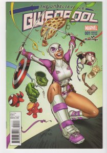 The Unbelievable Gwenpool #1  - Hastings Exclusive - J. Scott Campbell (2016) NM