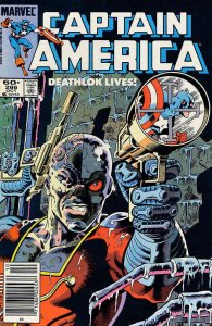 Captain America (1st Series) #286 (Newsstand) FN ; Marvel | Deathlok DeMatteis Z