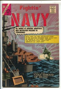 Fightin' Navy #116 1957-Charlton-WWII stories-Navy war heroes-VG