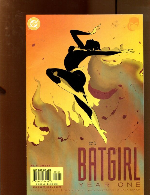 Batgirl Year One #1,2,4,5,6,7,8,9 - EIGHT PIECE LOT! (9.0/9.2) 2003
