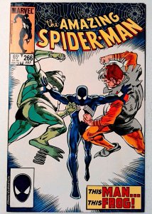 Amazing Spider-Man #266 Marvel 1985 NM- Copper Age Comic Book Frog-Man