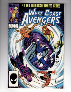 West Coast Avengers #3 (1984)      / ID#811