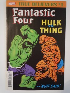 True Believers: Fantastic Four: Hulk vs. Thing #1 (2018)