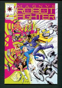 Magnus Robot Fighter #11 ( 9.2 NM- )  April 1992