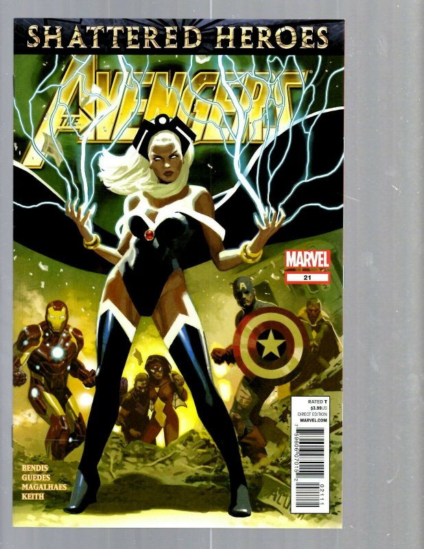 12 Marvel Comics The Avengers #1 16 21 22 23 24 24.1 25 26 27 28 29 J448