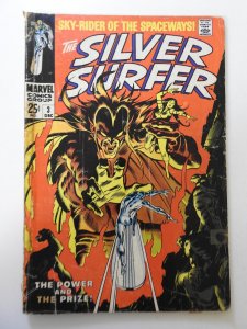 The Silver Surfer #3 (1968) GD Cond 2 in spine split, tape stain along spine