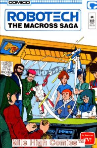 ROBOTECH: THE MACROSS SAGA (1985 Series) #24 Good Comics Book