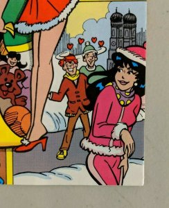 Veronica #6 (Archie Comics 1989) Christmas in Germany Sexy Santa Outfit - (6.5) 