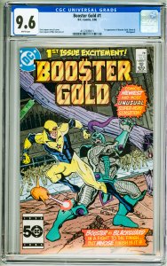 Booster Gold #1 CGC 9.6! White Pages! 1st Appearance of Booster Gold!