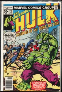 The Incredible Hulk #212 (1977) Hulk