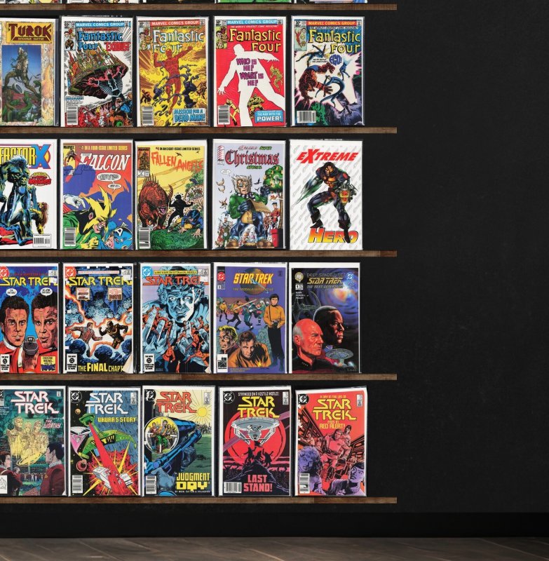 Huge Lot 160+ Comics with Star Trek, Tekworld, Supreme (1993) & More!