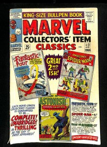 Marvel Collectors' Item Classics #2 Fantastic Four Amazing Spider-Man!