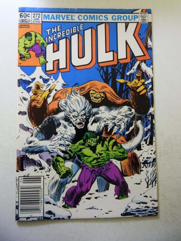 The Incredible Hulk #272 (1982) FN/VF Condition