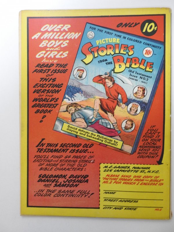 Mutt & Jeff #8 (1943) VHTF Comic!! Beautiful VG/Fine Condition!