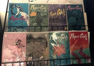 PAPER GIRLS 5-16,18 (2016-2017) Brian K Vaughn, Cliff Chiang - YA comic classic