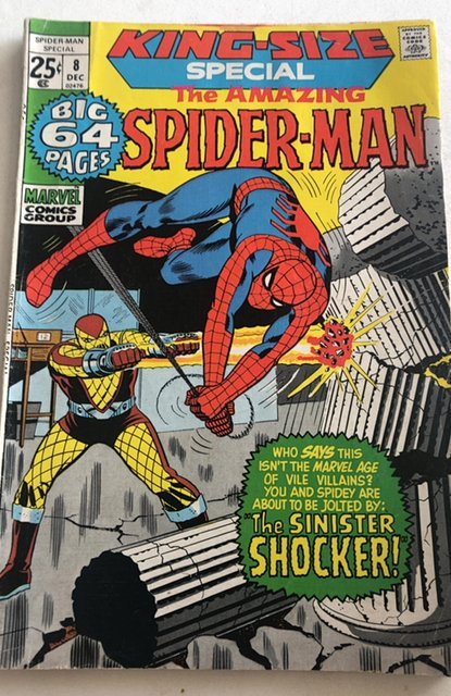 The Amazing Spider-Man Annual #8 (1971)Enter the Shocker… | Comic Books -  Bronze Age, Marvel / HipComic