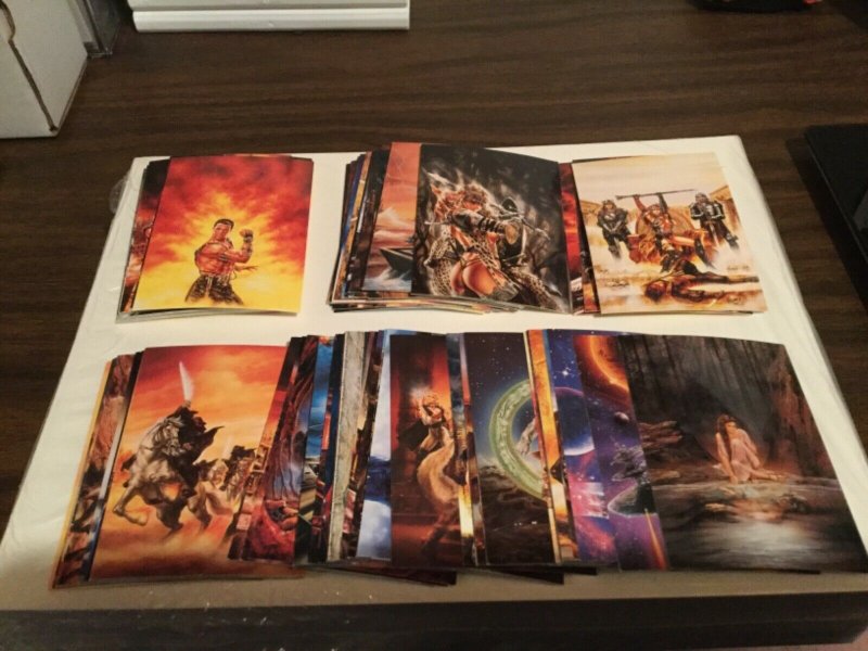 1993 From Fantasy To Reality Luis Royo 90 card set