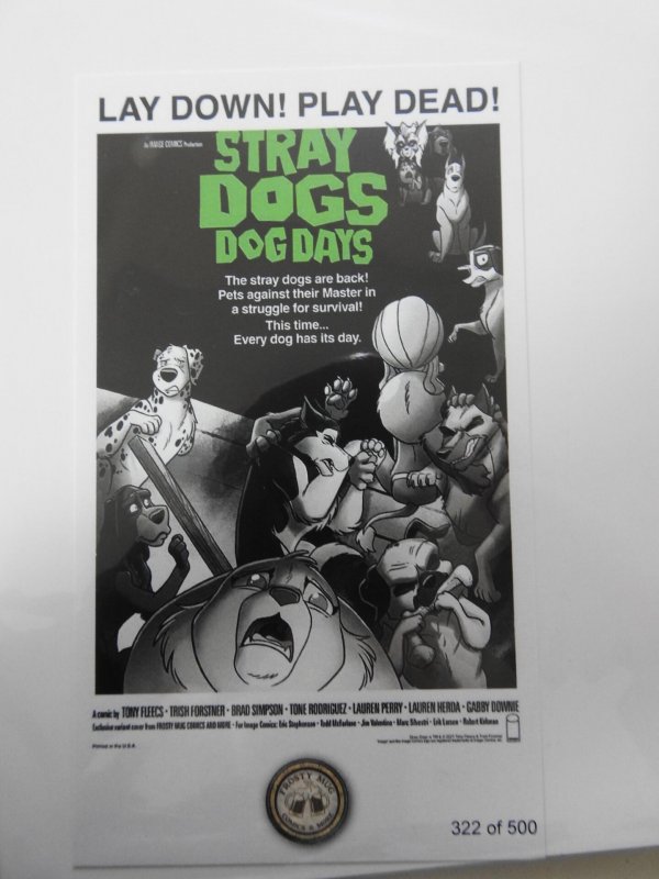 Stray Dogs: Dog Days #1 Frosty Mug Comics & More Variant w/ CoA