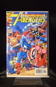 Avengers #1 Yellow Logo Direct Edition (1998) The Avengers 