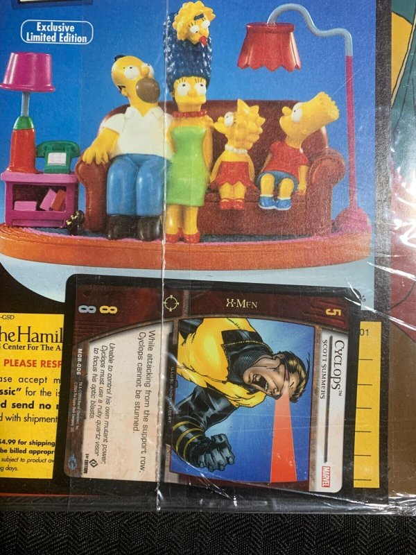 2004 WIZARD Magazine #151 SEALED Wolverine Cover #2 w/ Cyclops Card Insert