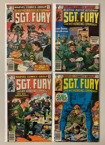Sgt. Rock + Howling Commandos lot DC 14 diff 4.0 VG (1974-81)
