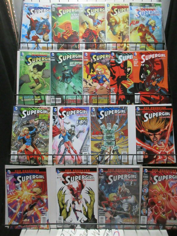 New 52 Supergirl (DC 2012) Lot of 18Diff from #2-33 From H'el and Back!